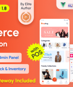 ShopKing - eCommerce App with Laravel Website & Admin Panel with POS | Inventory Management