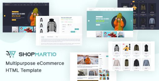 ShopMartio - Multipurpose eCommerce Responsive HTML Template