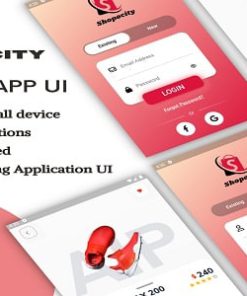 Shopocity - E-commerce Shopping APP UI