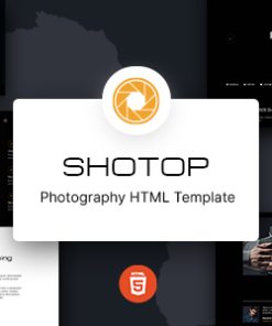 Shotop – Photography HTML Template