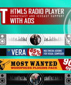 SHOUT - HTML5 Radio Player With Ads - ShoutCast and IceCast Support - WordPress Plugin