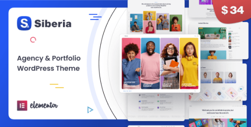 Siberia - Portfolio WordPress Theme