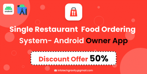 Single Restaurant - Android Owner App