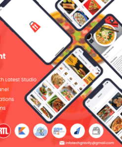 Single Restaurant - Android User & Delivery Boy Apps With Laravel Admin Panel