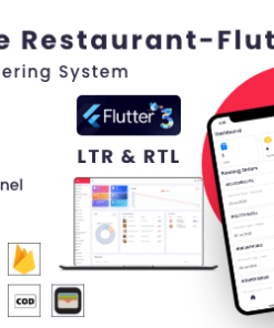 Single Restaurant - Flutter mobile apps with Laravel admin panel