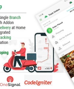 Single Restaurant Food Order Flutter full product Android & IOS + Delivery boy Native Android app