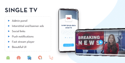 Single TV with Admin Panel.