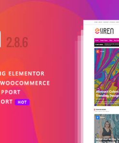 Siren  - News Magazine Elementor WordPress Theme