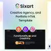 Sixart - Digital Agency HTML Template