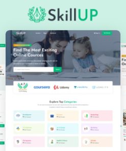 SkillUp - Online Education WordPress Theme