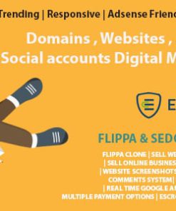 Slippa - Domains,Website ,App & Social Media Marketplace PHP Script