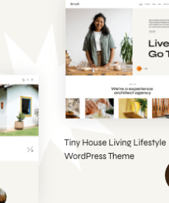 Small - Tiny House Living Lifestyle WordPress Theme