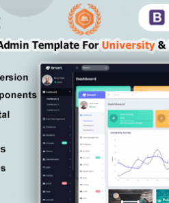 Smart - Bootstrap 5 Material Design Admin Dashboard Template for University, School & Colleges