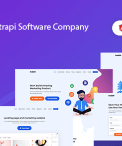 Smooth - Angular Strapi Software Company Landing Page