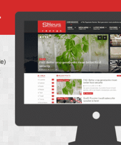 SNews - News/Magazine Responsive Blogger Theme