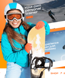 Snowy - Ski Resort & Snowboarding WordPress Theme