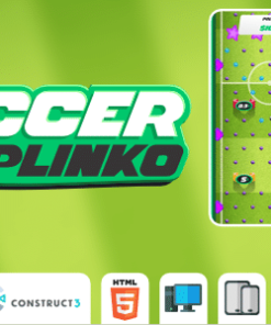 Soccer Plinko - Casino Game - HTML5 Game (Construct3)