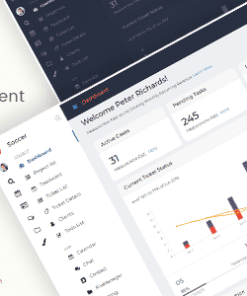 Soccer - Project Management Admin Template HTML + Laravel