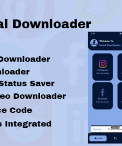 Social Downloader | Admob Ads | Control Ads Dynamically through Firebase