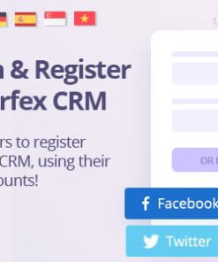 Social Media Login module for Perfex - Register and Log-in using social networks