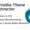 Social Media Phone Extractor Pro
