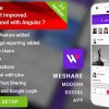 Social Media Sharing Android App with Angular Admin | Laravel (PHP) Backend | Complete App | WeShare