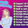 Social Media-Twitter Scrape Pro