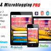 Social Microblogging PRO