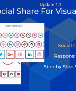 Social Share Addon for WordPress (formerly Visual Composer)