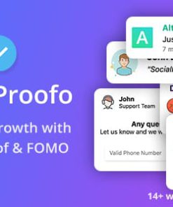 SocialProofo - 14+ Social Proof & FOMO Notifications for Growth (SaaS Ready)