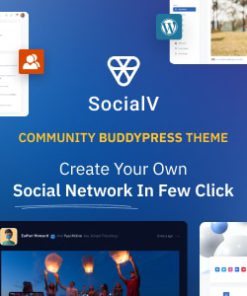 SocialV - Social Network and Community BuddyPress Theme