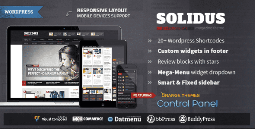 Solidus - Clean Magazine Theme