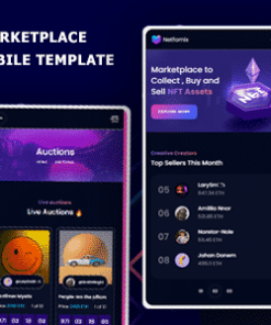 Soltan - NFT Marketplace Mobile Template