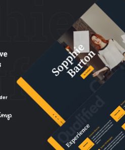 Sopphie - Creative Responsive Personal  WordPress Theme