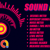 Sound Meter - Decibel meter & Noise meter | Sound Meter |  Sound detector | |Android App | Admob ads