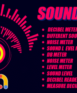 Sound Meter - Decibel meter & Noise meter | Sound Meter |  Sound detector | |Android App | Admob ads