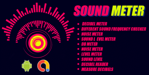 Sound Meter - Decibel meter & Noise meter | Sound Meter |  Sound detector | |Android App | Admob ads