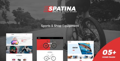 Spatina – Sports Store WooCommerce WordPress Theme