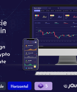 Specie - Cryptocurrency Admin Dashboard Template