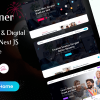 Spinner - Startup and Digital Agency React Next JS Template