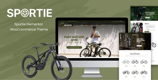 Sportie - Elementor WooCommerce Theme