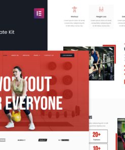 Sportstar - Fitness & Gym Elementor Template Kit