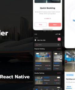 Spotfinder Parking | Booking React Native Expo App Template