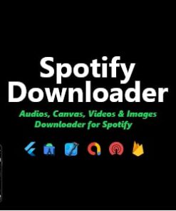 Spotify Downloader - Spotify Audios, Canvas, Videos & Images Downloader | ADMOB, ONESIGNAL, FIREBASE