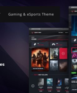 SquadForce - eSports Gaming WordPress Theme (formerly Good Games)