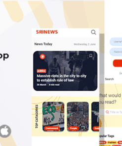 Sri News - Ionic 6 News App Template