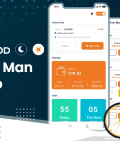 StackFood Multi Restaurant - Food Ordering Delivery Man App