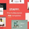 Staffy - The Multipurpose eCommerce PSD Templates