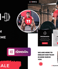 Stamin - Fitness and Gym WordPress Theme