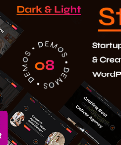 Starbiz - Startup Business Agency & Creative Portfolio WordPress Theme